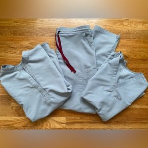 FIGS Cement Scrubs Set